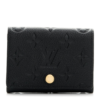 Louis Vuitton Empreinte Business Card Holder Black 1 of 6