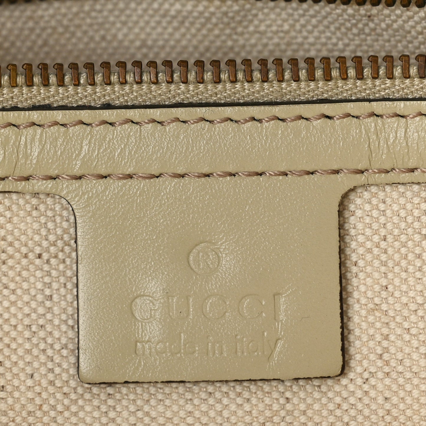 Monogram Medium Scarlett Studded Tote Beige