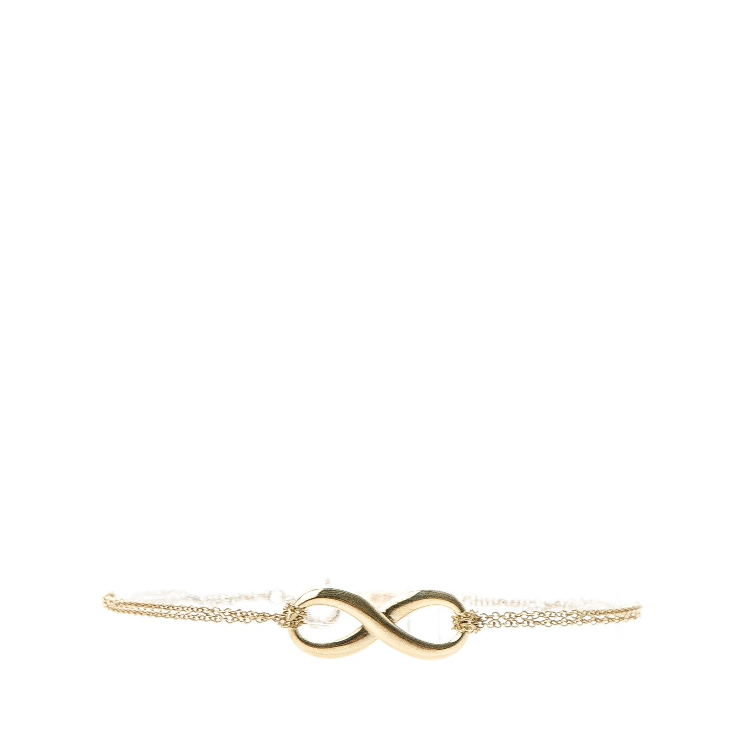 Tiffany 18K Yellow Gold Infinity Bracelet 1 of 6