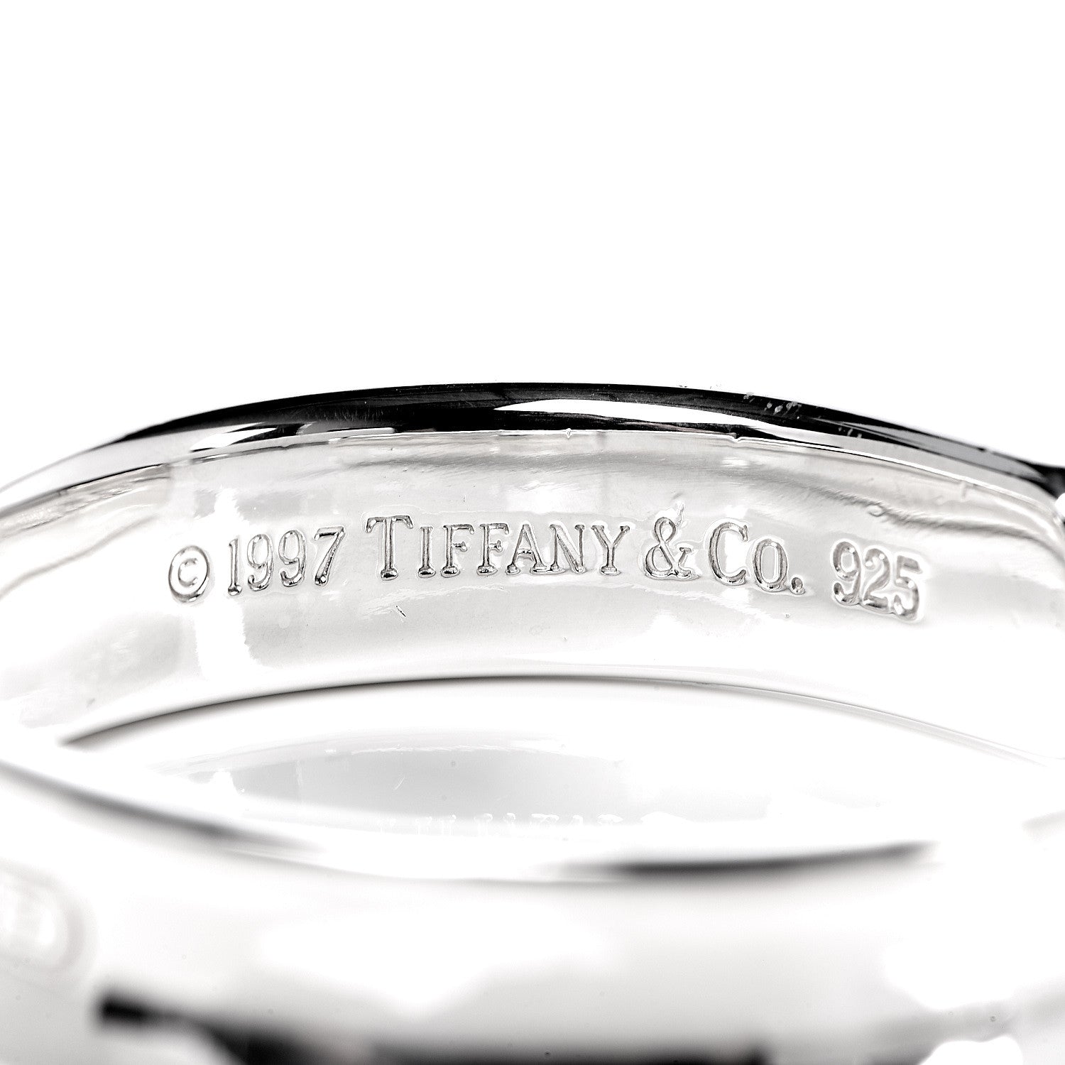 Tiffany Sterling Silver 1837 Cuff Bracelet 4 of 4