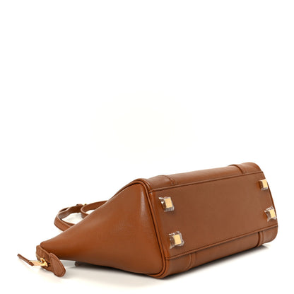 Celine Supple Shiny Lambskin Little New Luggage Soft Tan 4 of 10