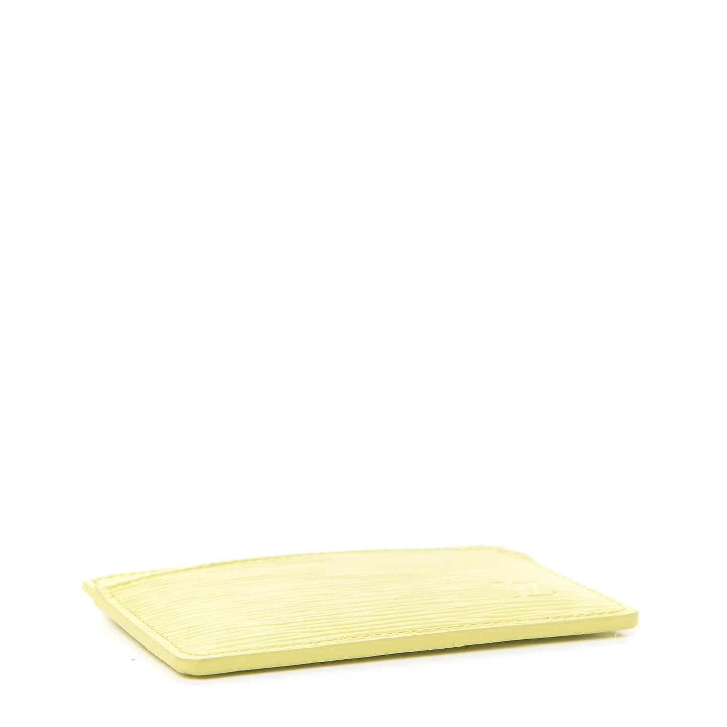 Epi Card Holder Vert Acide