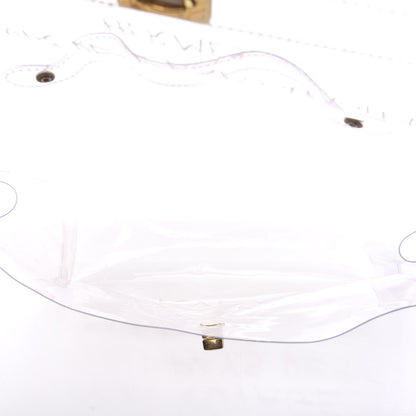 Hermes Vinyl Souvenir De L'Exposition Kelly Transparent 4 of 7