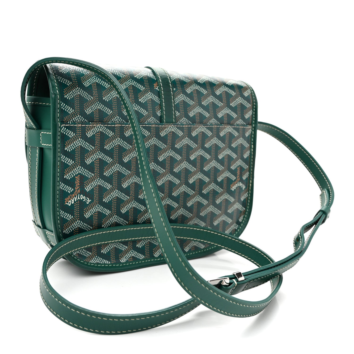 Goyard Goyardine Belvedere II PM Messenger Bag Green 3 of 11