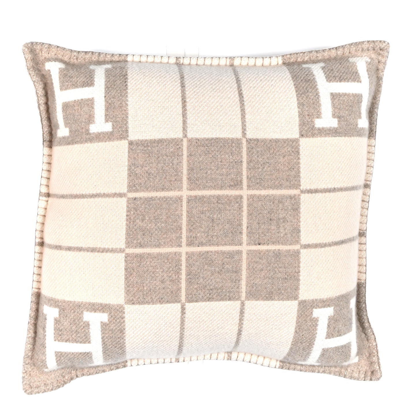 Wool Cashmere Avalon III Pillow PM Coco Camomille