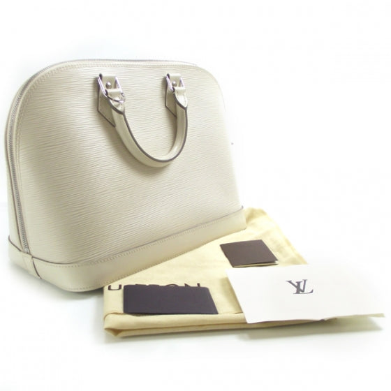 Louis Vuitton Epi Alma Ivory 3 of 14