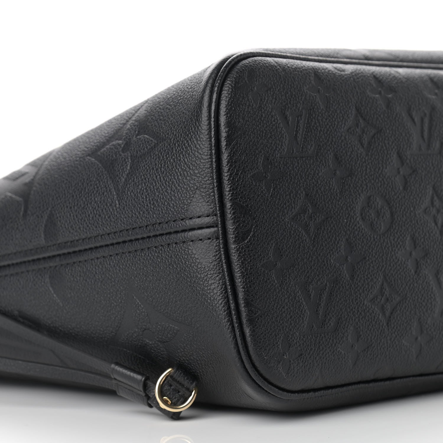 Louis Vuitton Empreinte Monogram Giant Neverfull MM Black 7 of 8
