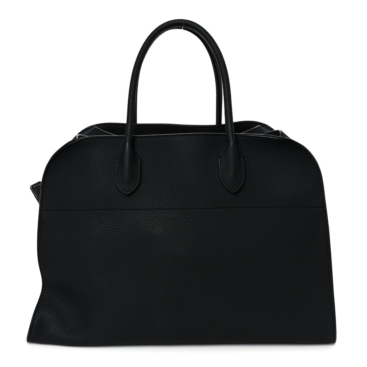 The Row Matte Grained Calfskin Soft Margaux 15 Black 1 of 10