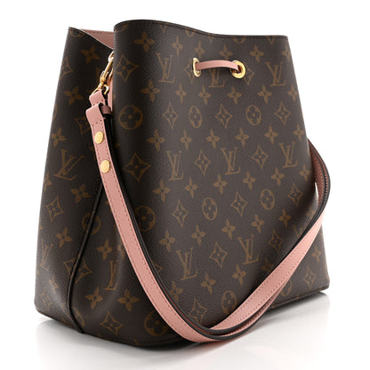 Louis Vuitton Monogram Neonoe MM Rose Poudre 3 of 10