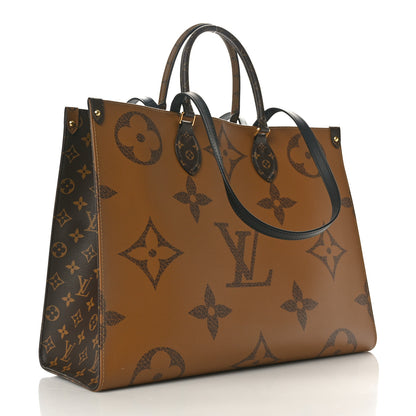 Louis Vuitton Reverse Monogram Giant Onthego GM 3 of 10