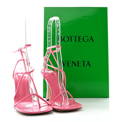 Bottega Veneta Crush Calfskin The Line 90mm Sandals 36.5 Milkshake 13 of 13