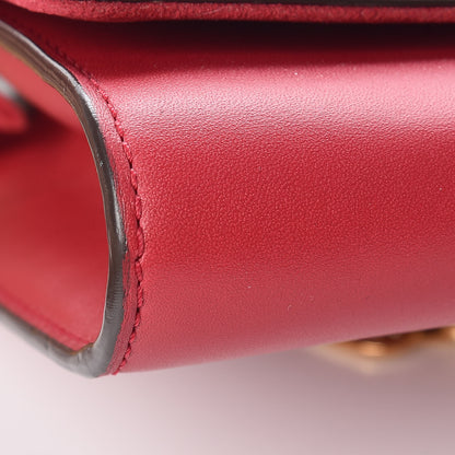 Louis Vuitton Calfskin Chain Louise GM Framboise 13 of 13