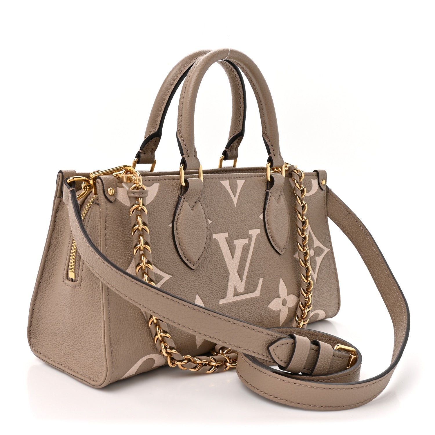 Louis Vuitton Empreinte OnTheGo East West Dove Cream 3 of 11