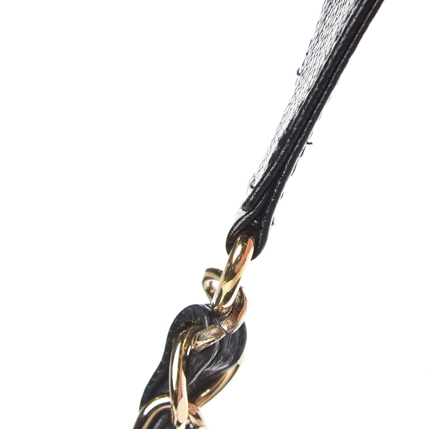 Caviar Quilted Flap Shoulder Bag Black