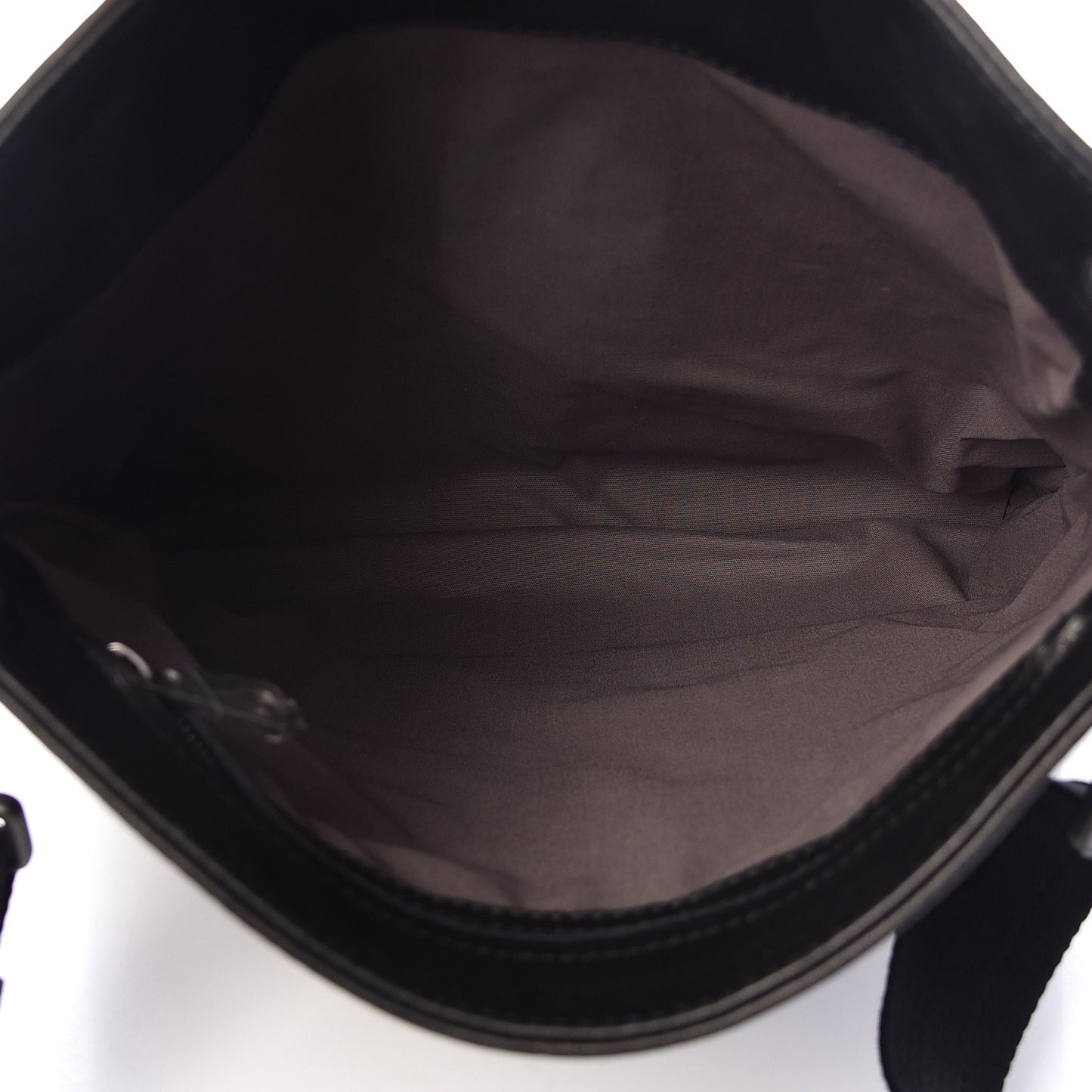 Nappa Intrecciato VN Crossbody Messenger Bag Black