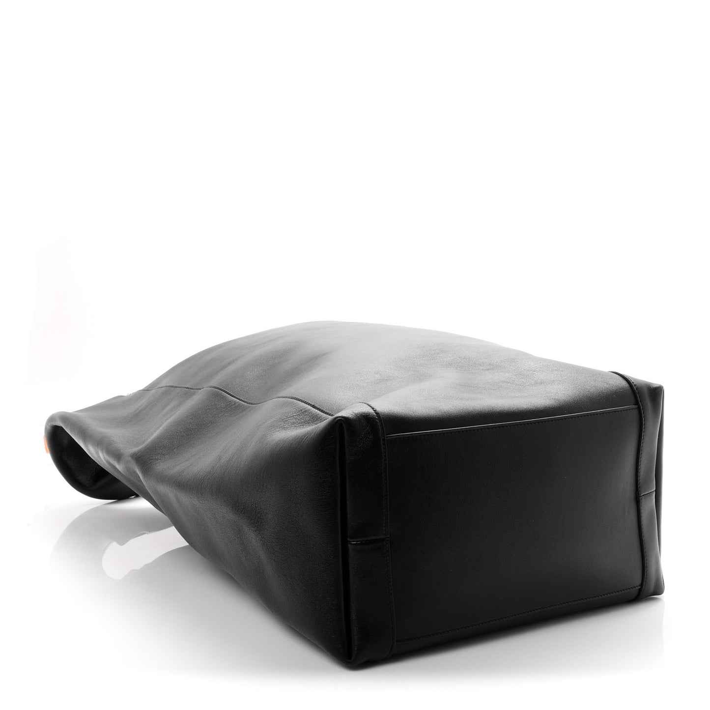 Supple Calfskin Large Tanger Hobo Black