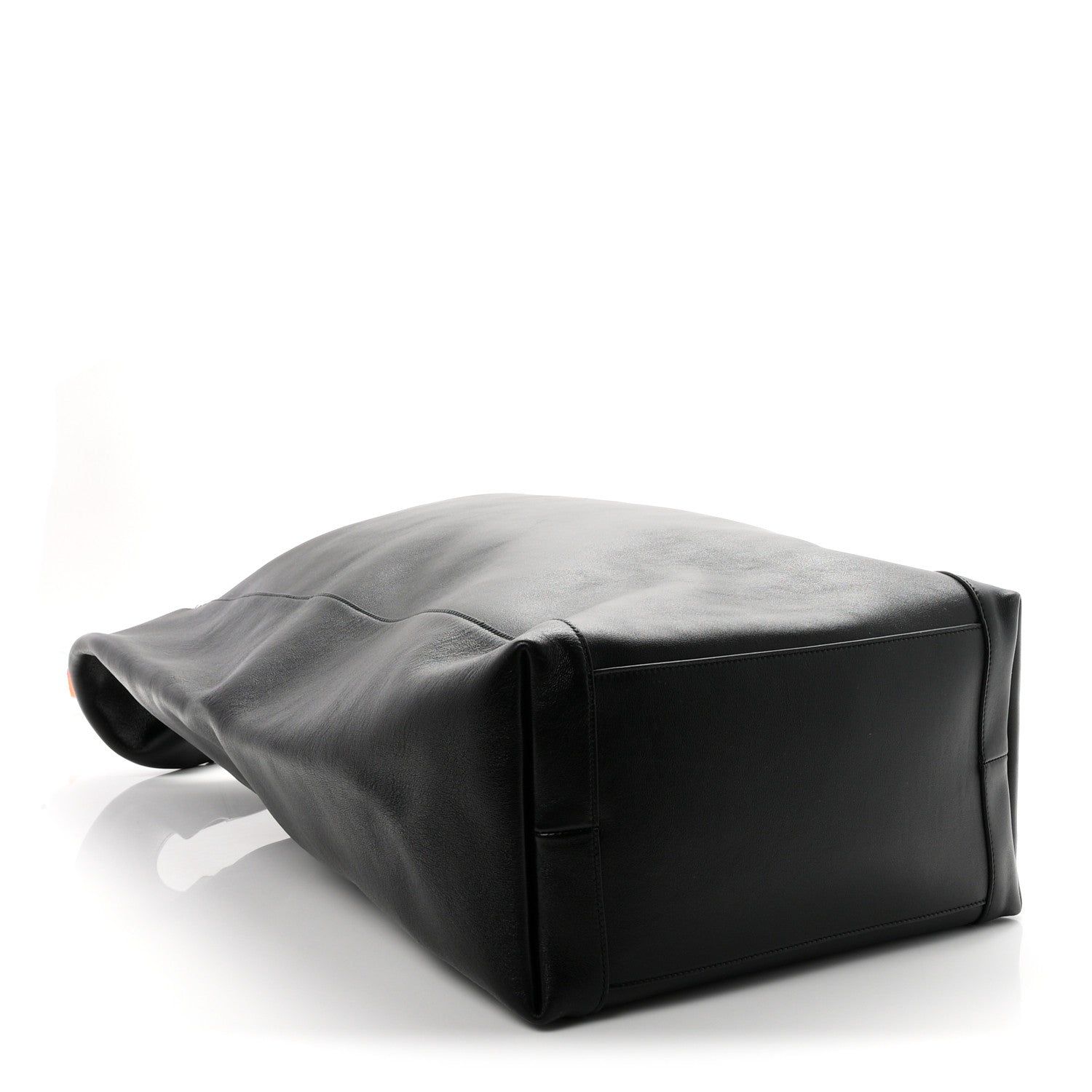 Saint Laurent Supple Calfskin Large Tanger Hobo Black 5 of 10