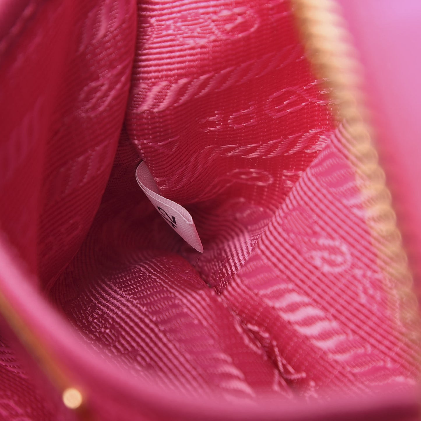 Tessuto Nylon Bow Camera Bag Fuxia