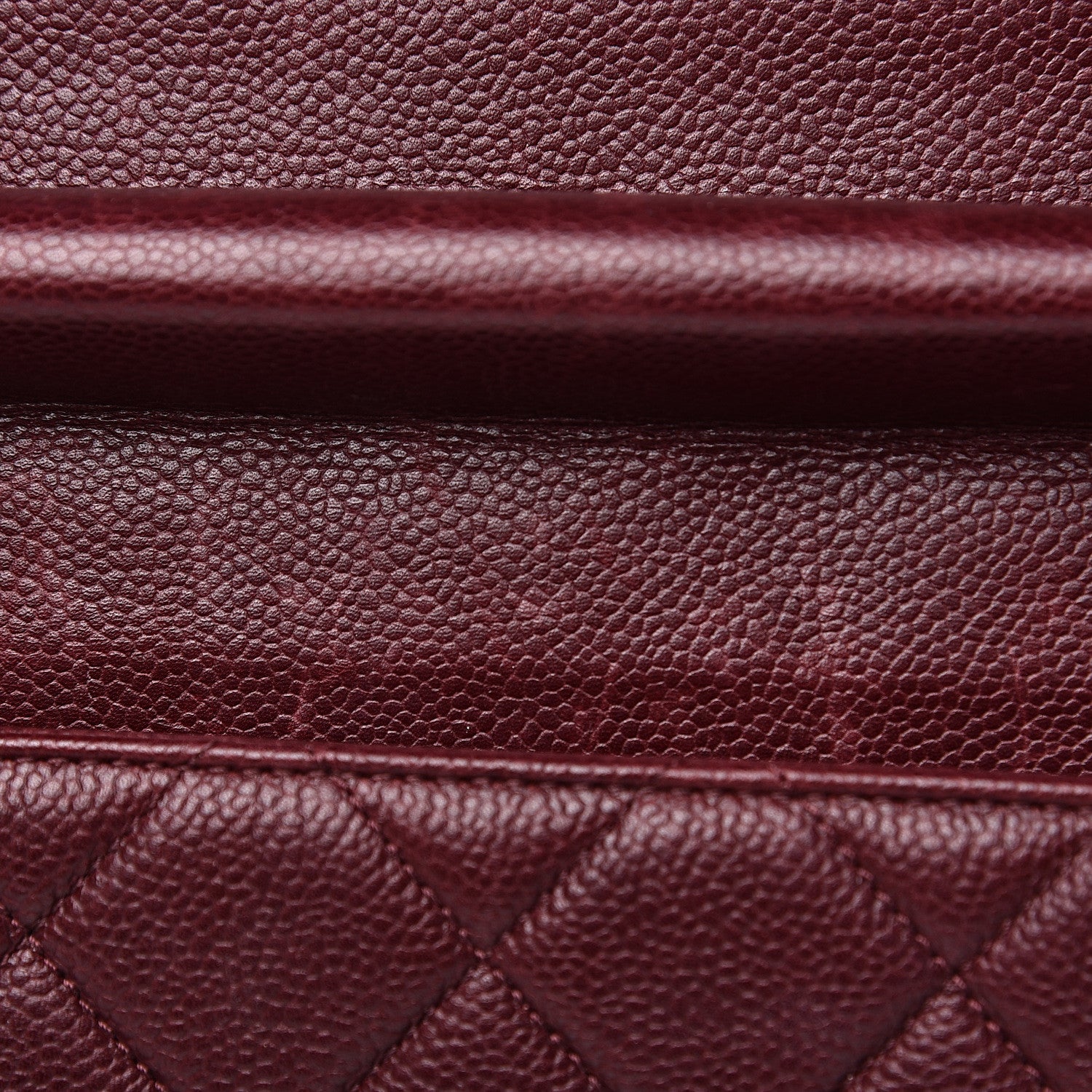 Chanel Caviar Quilted Large Retro Class Flap Burgundy 17 of 18