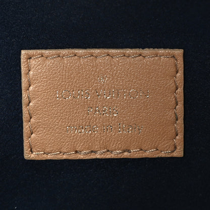 Louis Vuitton Lambskin Embossed Monogram Coussin MM Taupe 7 of 11