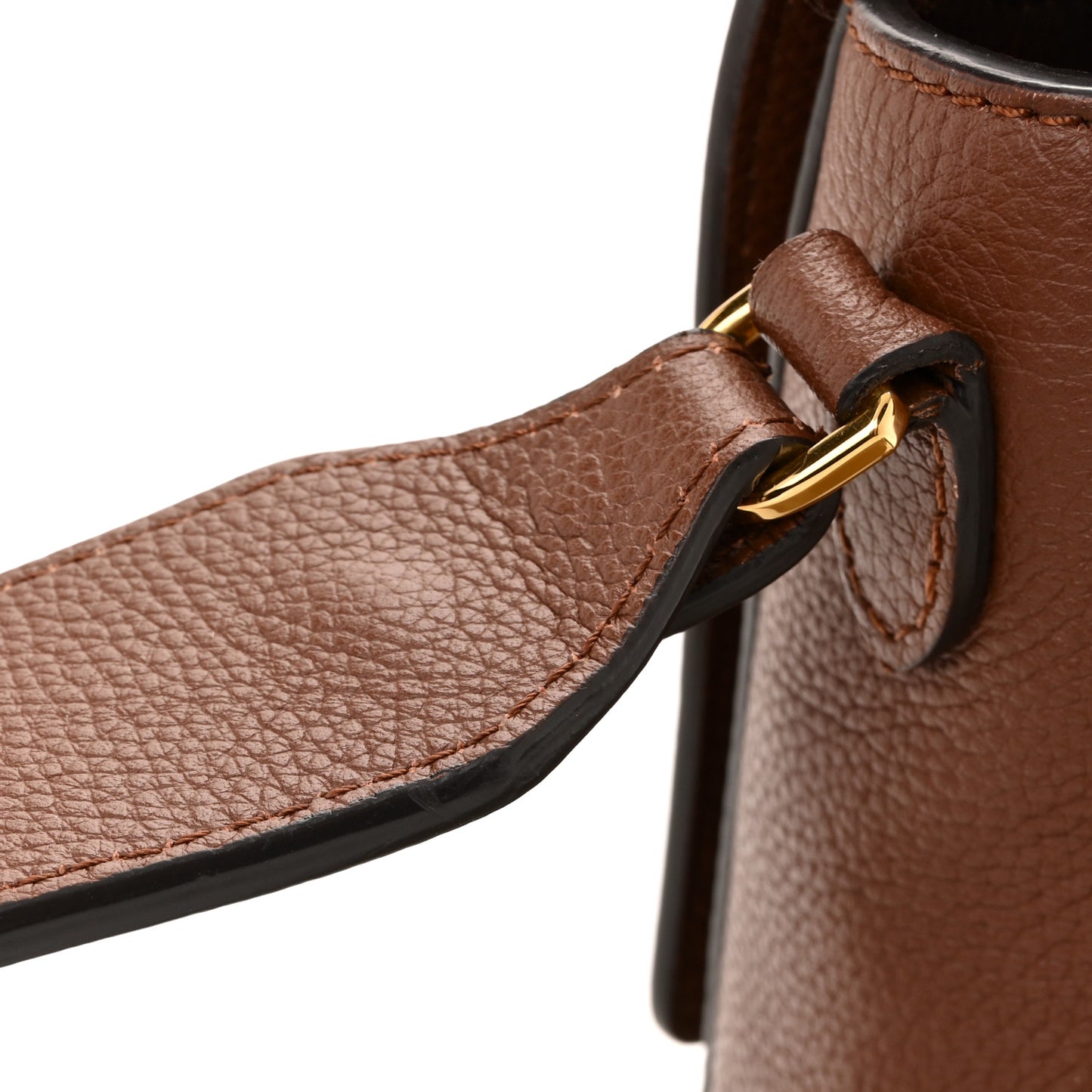 Calfskin Vintage Check Note Crossbody Bag Tan