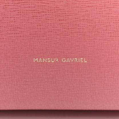 Mansur Gavriel Saffiano Mini Lady Bag Pink 7 of 12