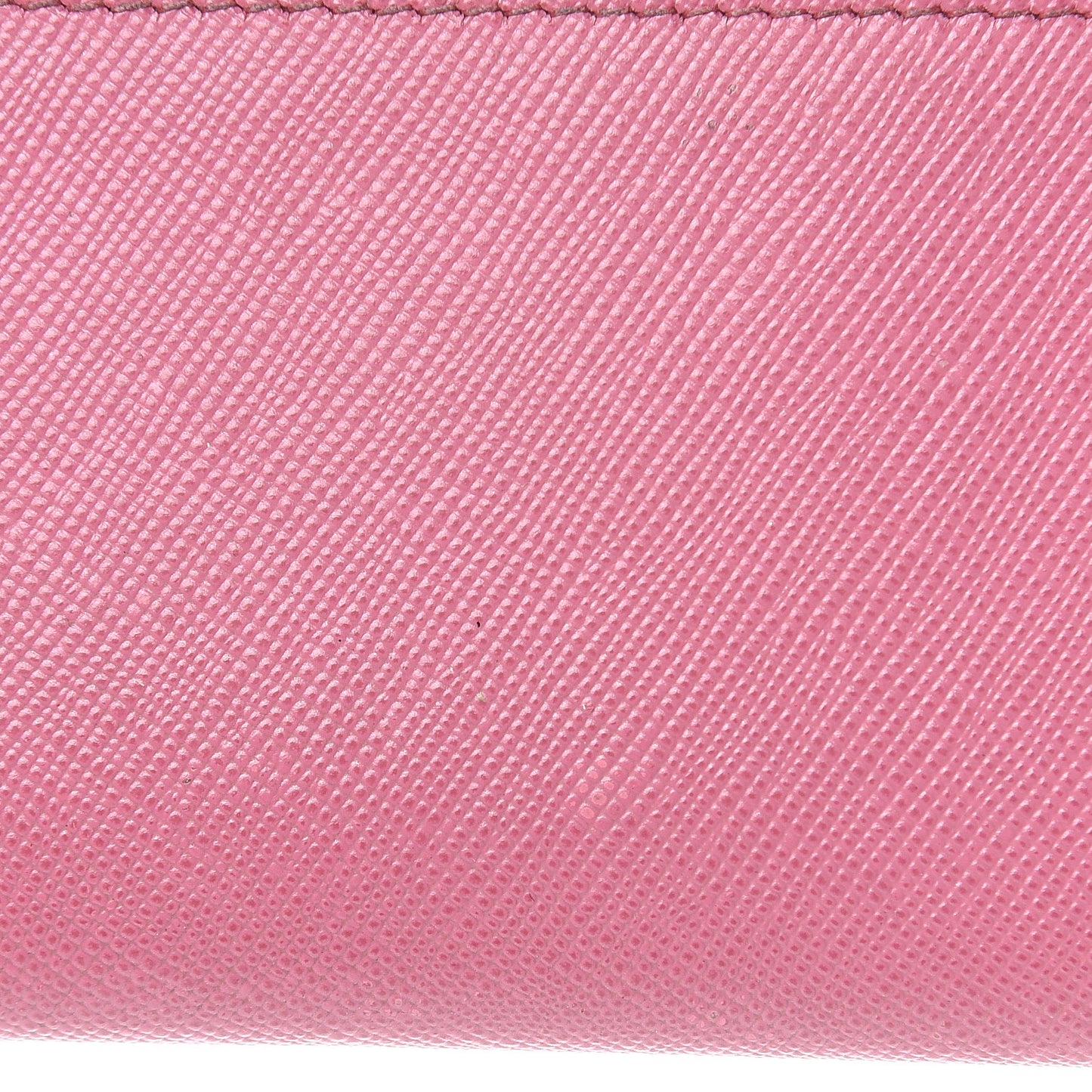 Saffiano Metal Continental Flap Wallet Begonia