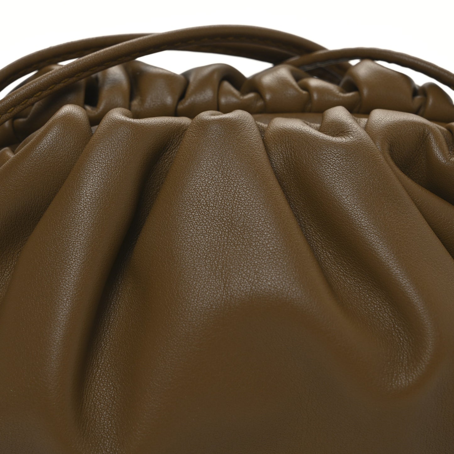 Butter Calfskin The Mini Pouch Moutarde