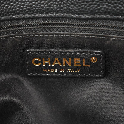 Chanel Caviar Grand Shopping Tote GST Black 6 of 11