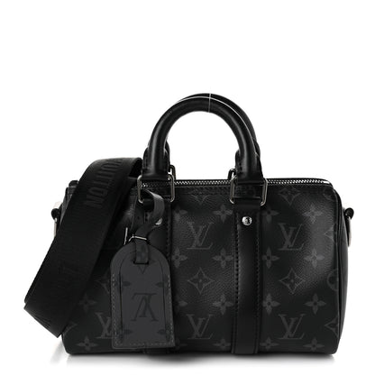 Louis Vuitton Reverse Monogram Eclipse Keepall Bandouliere 25 1 of 10