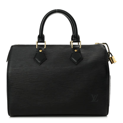 Louis Vuitton Epi Speedy 25 Black 1 of 16