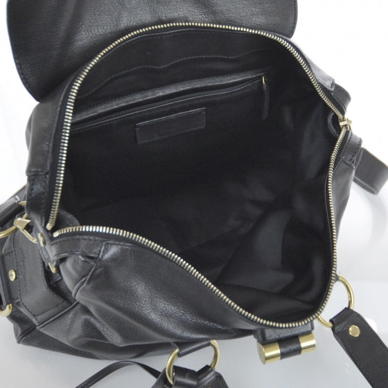 Saint Laurent Leather Muse Messenger Bag Black 7 of 9