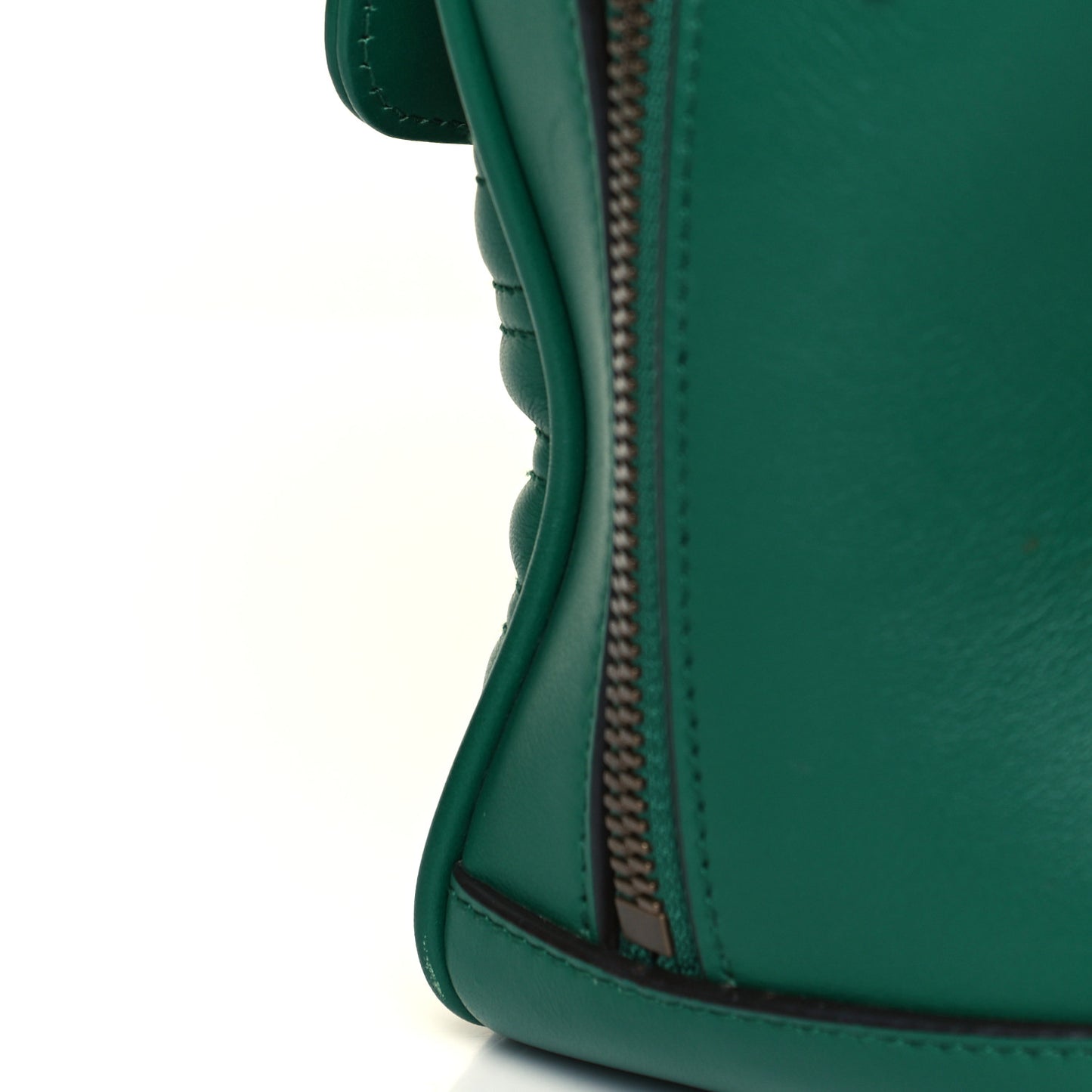 Calfskin Matelasse Sylvie Web Small GG Marmont Top Handle Shoulder Bag Emerald