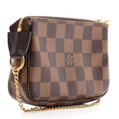 Louis Vuitton Damier Ebene Mini Pochette Accessories 3 of 9