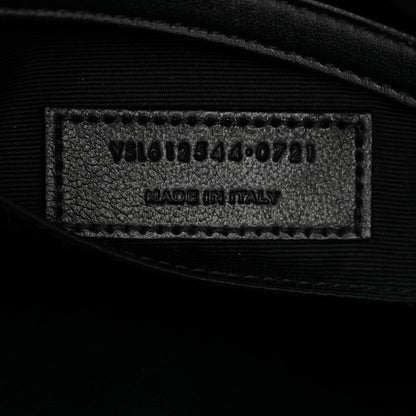 Saint Laurent Calfskin Matelasse Monogram Lou Camera Bag Black 6 of 12