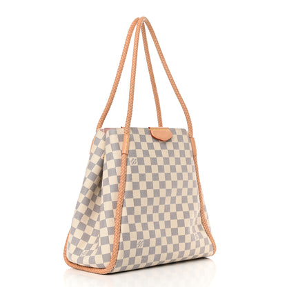 Louis Vuitton Damier Azur Propriano Rose Ballerine 3 of 14