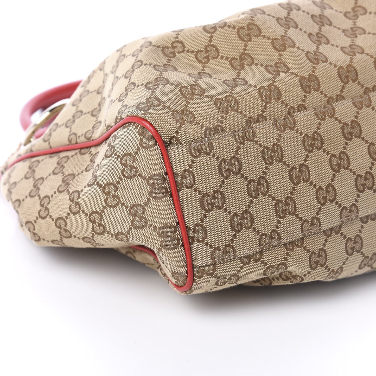 Monogram Medium Sukey Tote Red