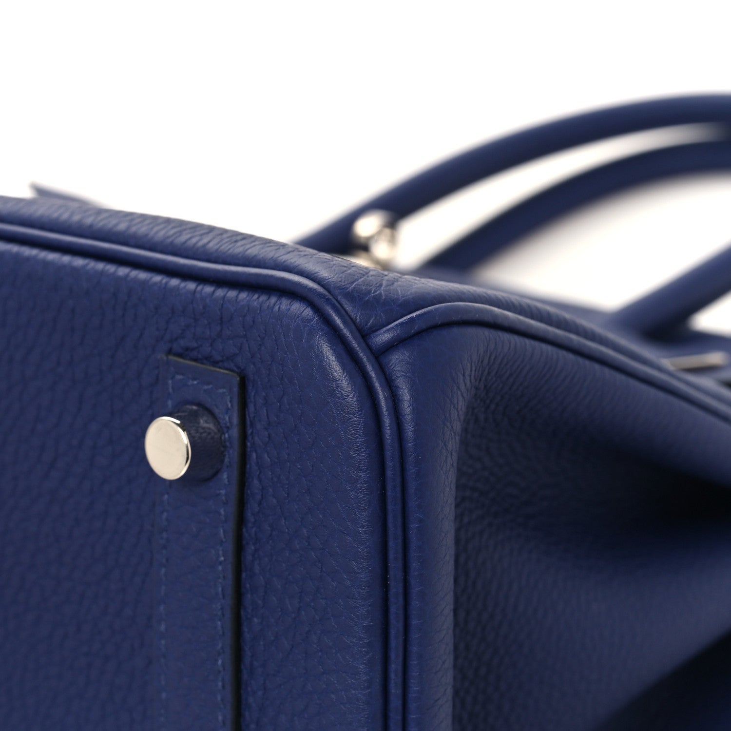 Hermes Togo Birkin 30 Bleu Encre 10 of 13