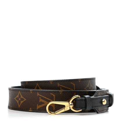 Louis Vuitton Monogram Bandouliere Shoulder Strap XL Black 1 of 4