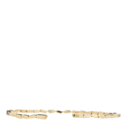 Suzanne Kalan 18K Yellow Gold Emerald Fireworks Cuff Bracelet 2 of 4