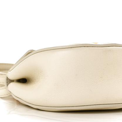 Chloe Calfskin Quilted Nano Drew Bijou Shoulder Bag Natural White 7 of 10