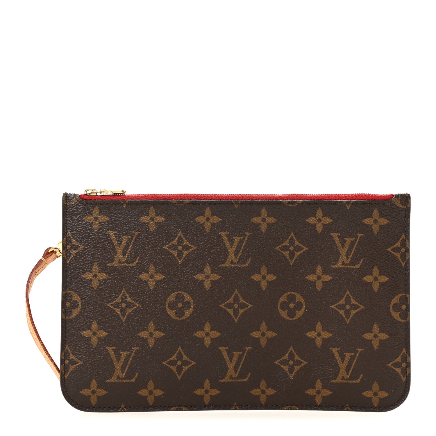 Louis Vuitton Monogram Neverfull MM GM Pochette Cherry 1 of 11