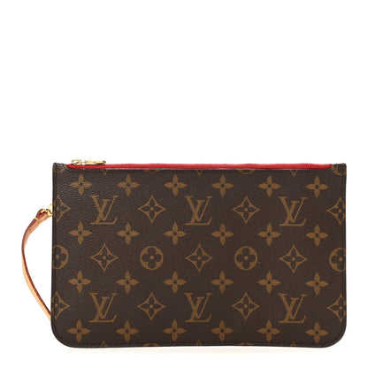 Louis Vuitton Monogram Neverfull MM GM Pochette Cherry 1 of 11