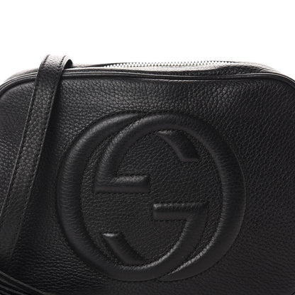 Gucci Pebbled Calfskin Small Soho Disco Bag Black 10 of 10