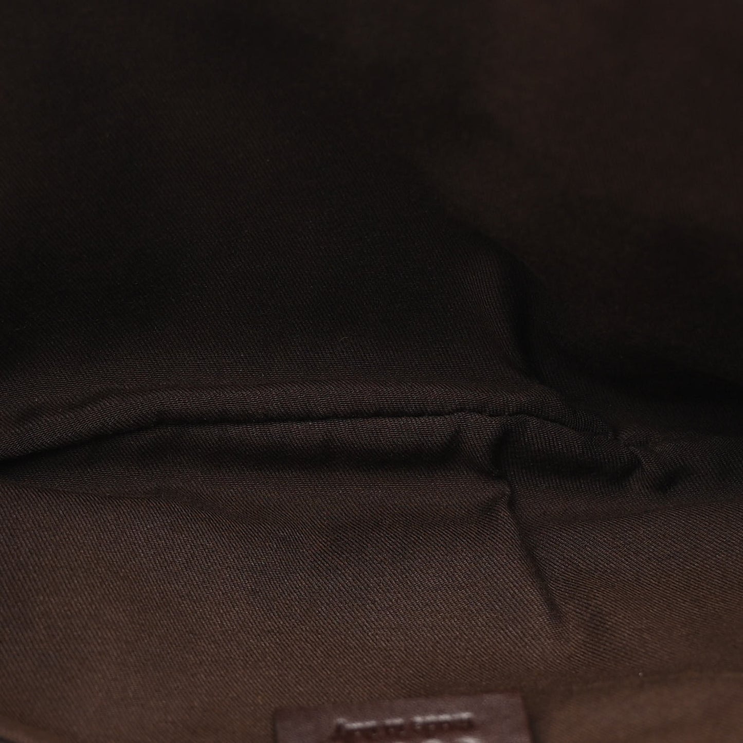 Monogram Waist Belt Bag Dark Brown
