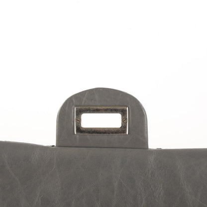 Chanel Aged Calfskin Accordion Reissue 2.55 Flap Grey 5 of 8