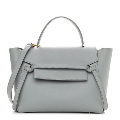 Celine Grained Calfskin Mini Belt Bag Cloud 1 of 16