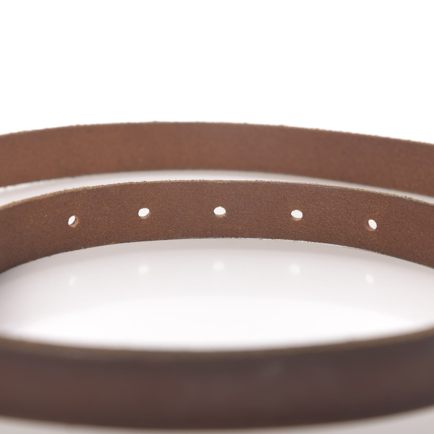 Gucci Faded Calfskin Double G 20mm Belt 85 34 Cuir 5 of 6