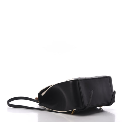 Gucci Calfskin Bamboo Trapuntata Queen Margaret Backpack Mystic White Black 3 of 7
