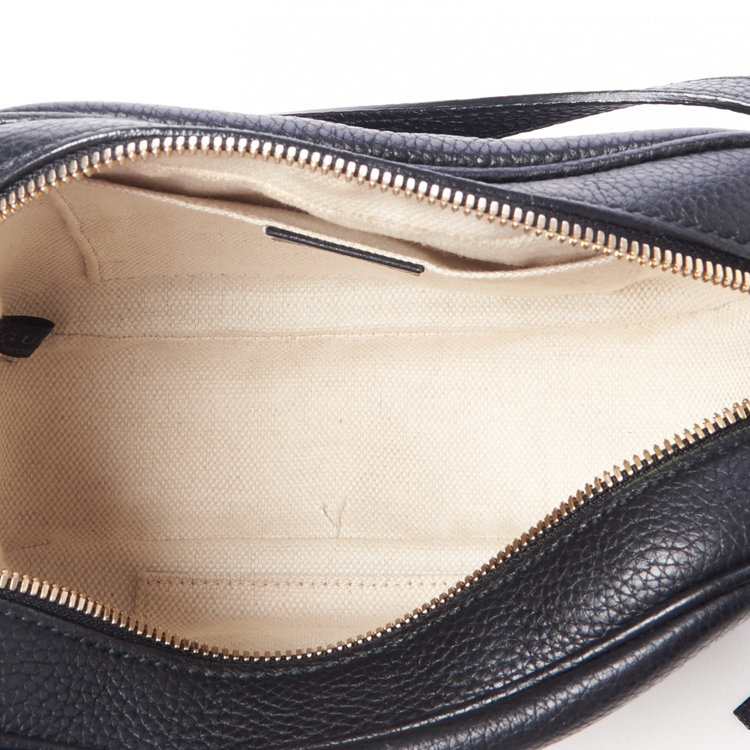 Gucci Pebbled Calfskin Small Soho Disco Bag Black 7 of 9